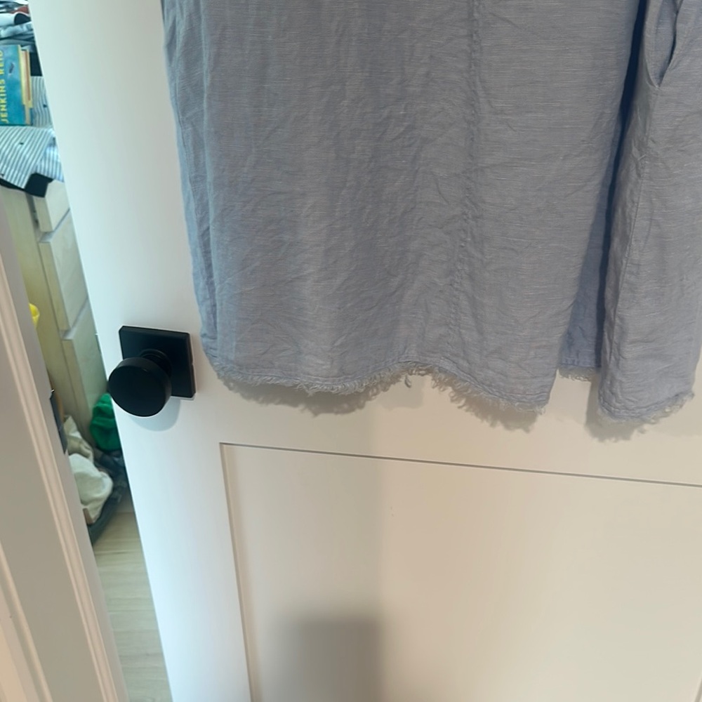 Light Blue Sleeveless Mini Dress - Picture 2 of 5